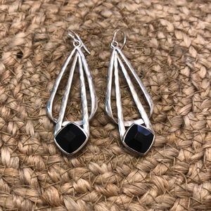 Silpada Midnight Black Onyx Earrings